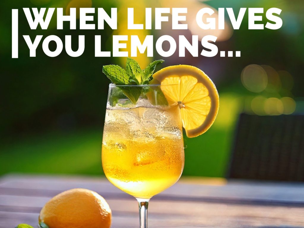 When Life Gives You Lemons.. Make Limoncello Spritz