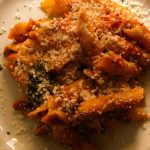 Pasta Arrabbiata close up