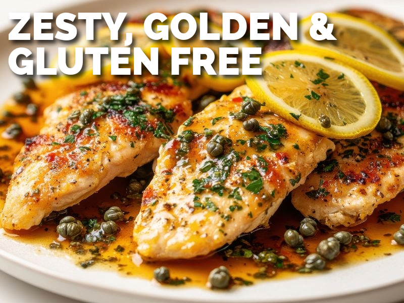Bright & Zesty Gluten-Free Chicken Piccata