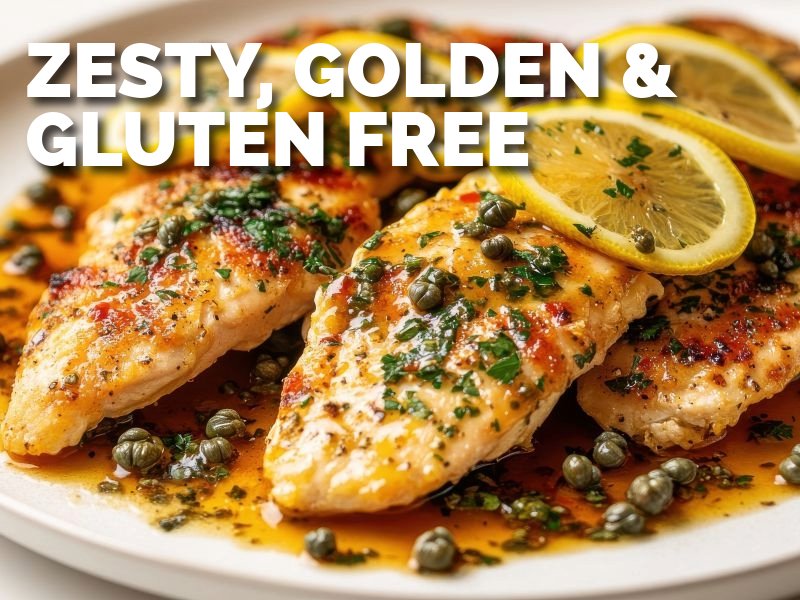 Bright & Zesty Gluten-Free Chicken Piccata