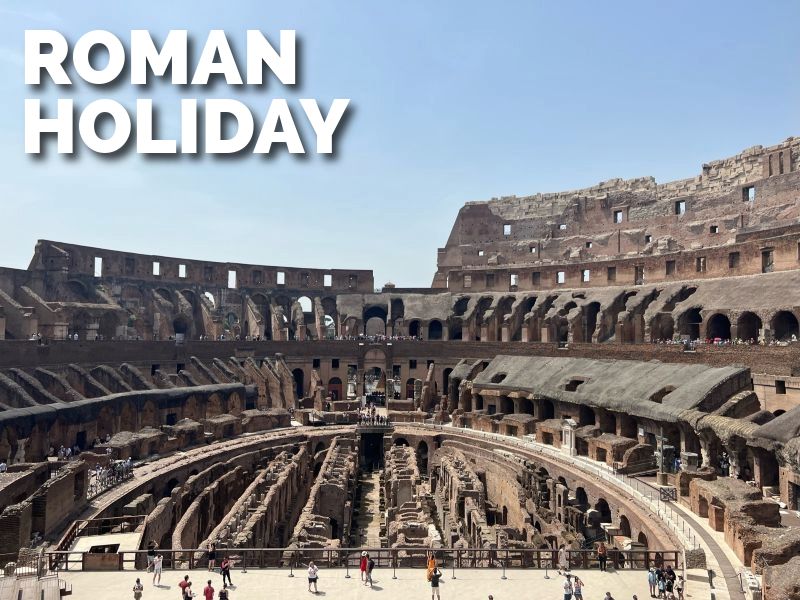 Roman Holiday - photo of the Roman Colosseum