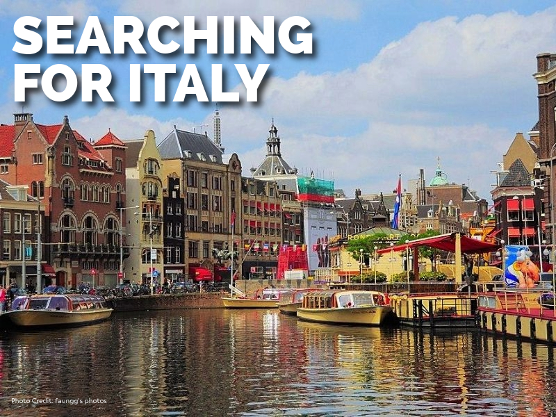 Searching for Italy