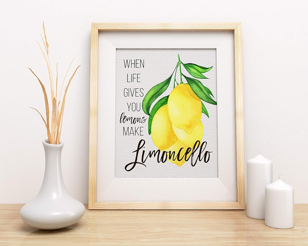 When Life Gives you Lemons Wall Art
