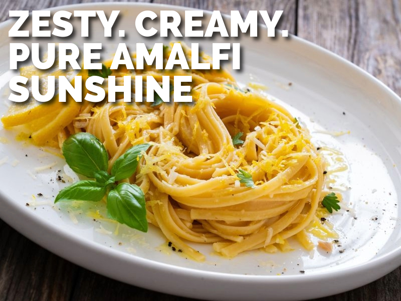 Spaghetti al Limone: Creamy Amalfi Lemon Pasta