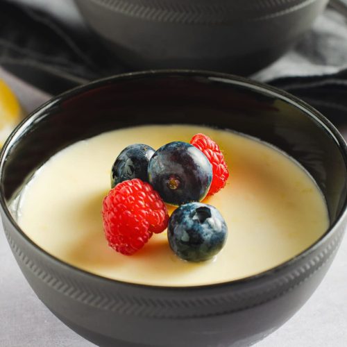 Limoncello Posset