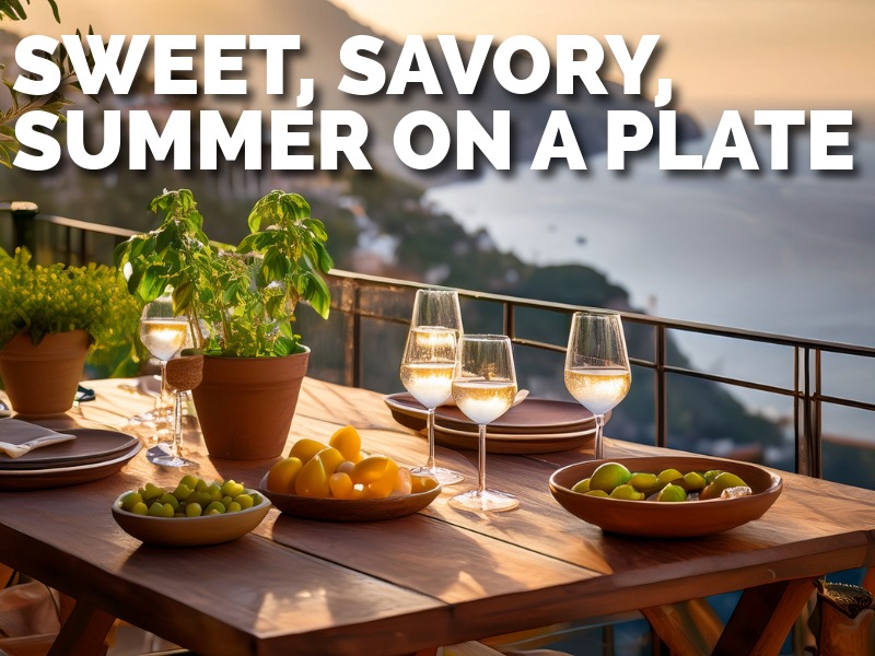 Sweet Savory Summer on a Plate