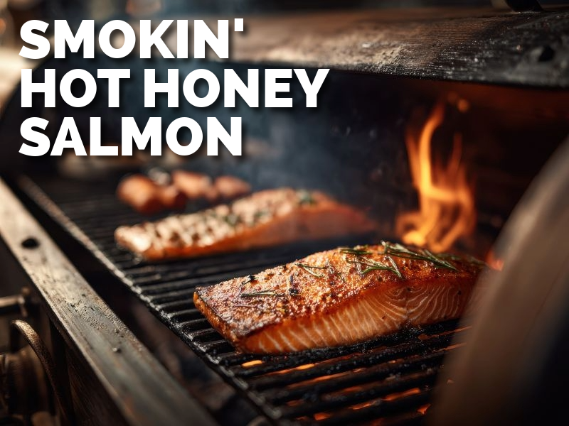 Smokin' hot honey salmon