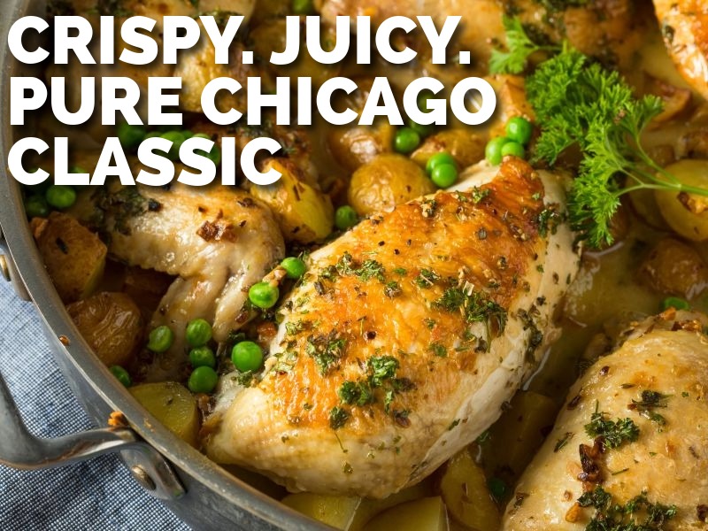 Chicken Vesuvio: A Chicago-Italian Classic