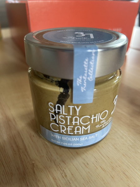 Salty Pistachio Cream with Sicilian Sea Salt by Trentasette