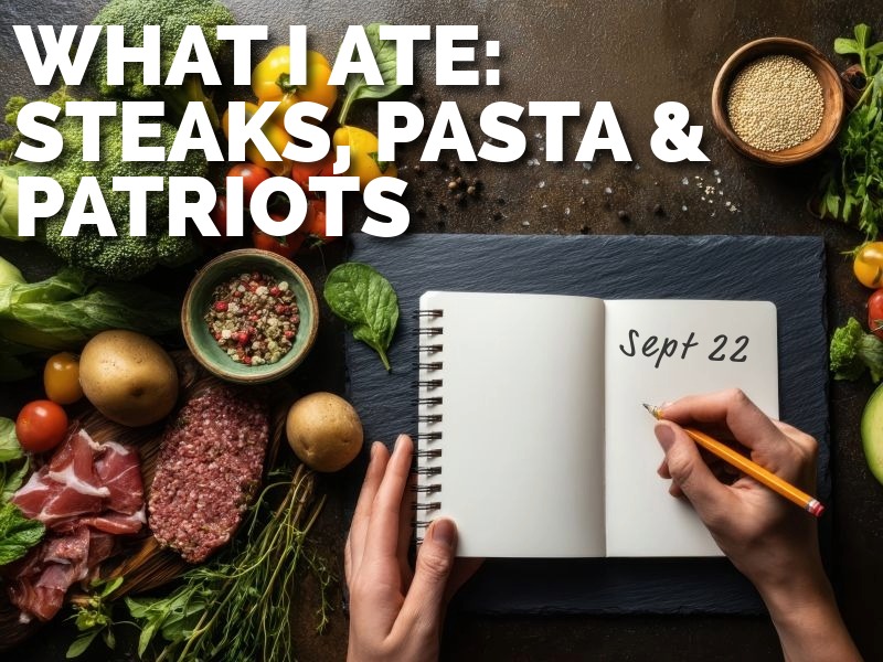 What I ate this week