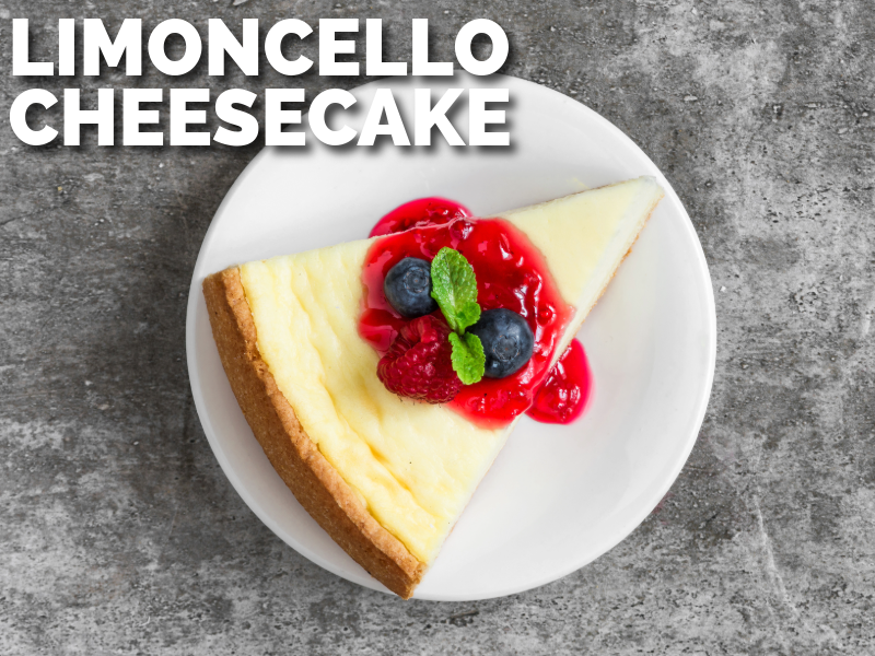 Gluten-Free Limoncello Ricotta Cheesecake Delight