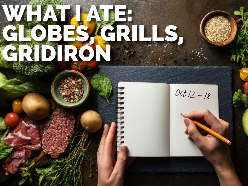 What I Ate This Week: A 75th Birthday, Bistango & Fall Chili (Oct 12 – 18)